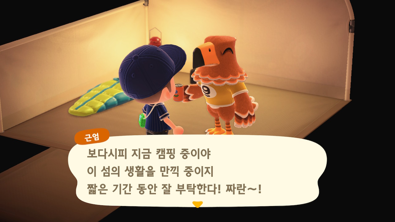 210709] 모여봐요 동물의 숲 일상 : 래미 이사 - 봉고리즘