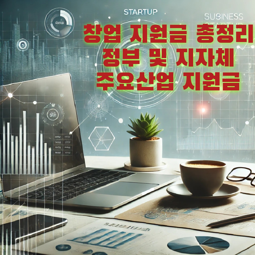 창업 지원금 총정리-정부및 지자체