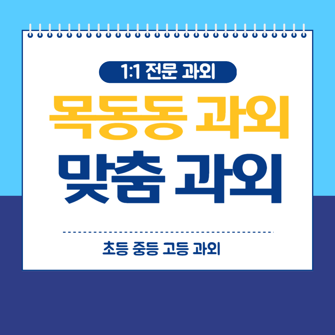  파주시 목동동 국어과외 중학생 고등학생 영수 사회 역사 과학 내신관리 영어과외 수학과외 과탐 사탐 전문