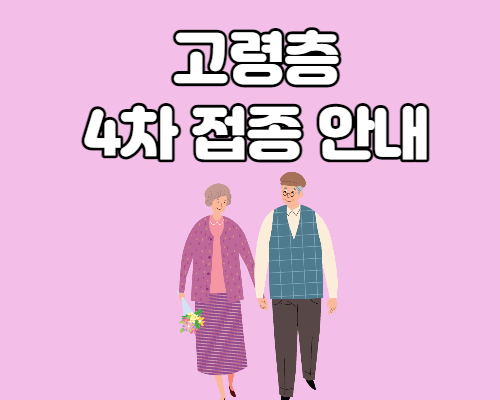  고령층 4차 접종 권고