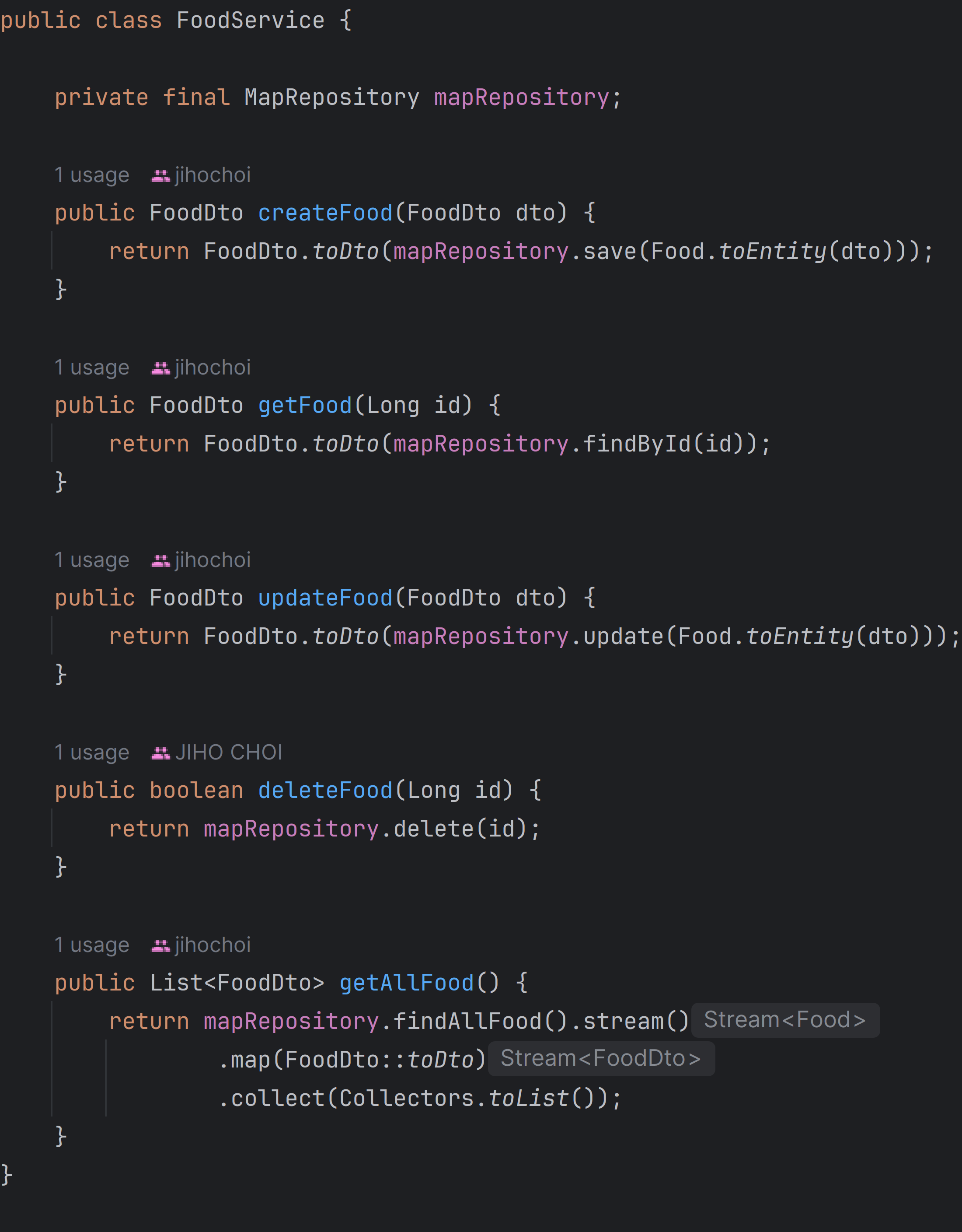 Dto to Entity, Entity to Dto 변환 — Amor DevFati(아모르 개발파티)