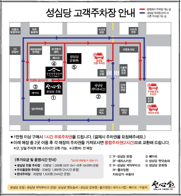 성심당구매가능제품목록