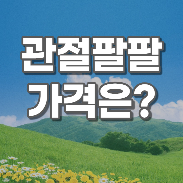 관절팔팔-가격