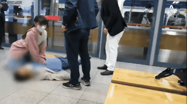  심정지 살린 퇴근길 간호사