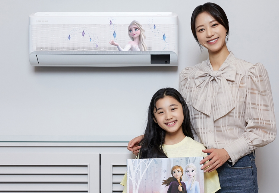  삼성전자 무풍에어콘 '겨울왕국2' 콜라보레이션 2020대 한정.