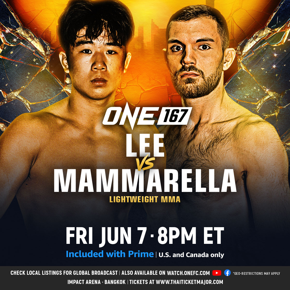  'Lee 가문 파이터' Adrian Lee, 원챔피언십에서 'Antonio Mammarella' 상대로 프로 MMA 데뷔전
