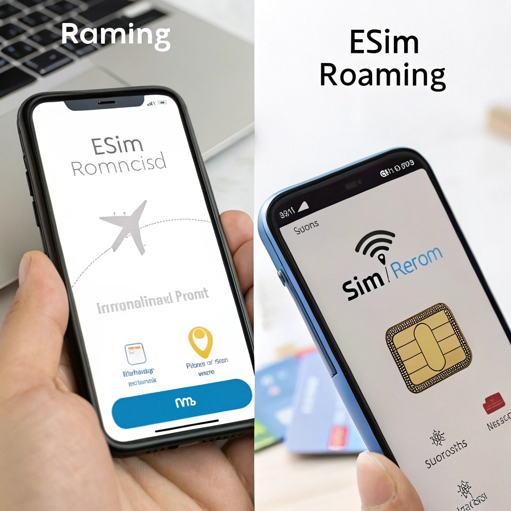 eSIM vs 로밍