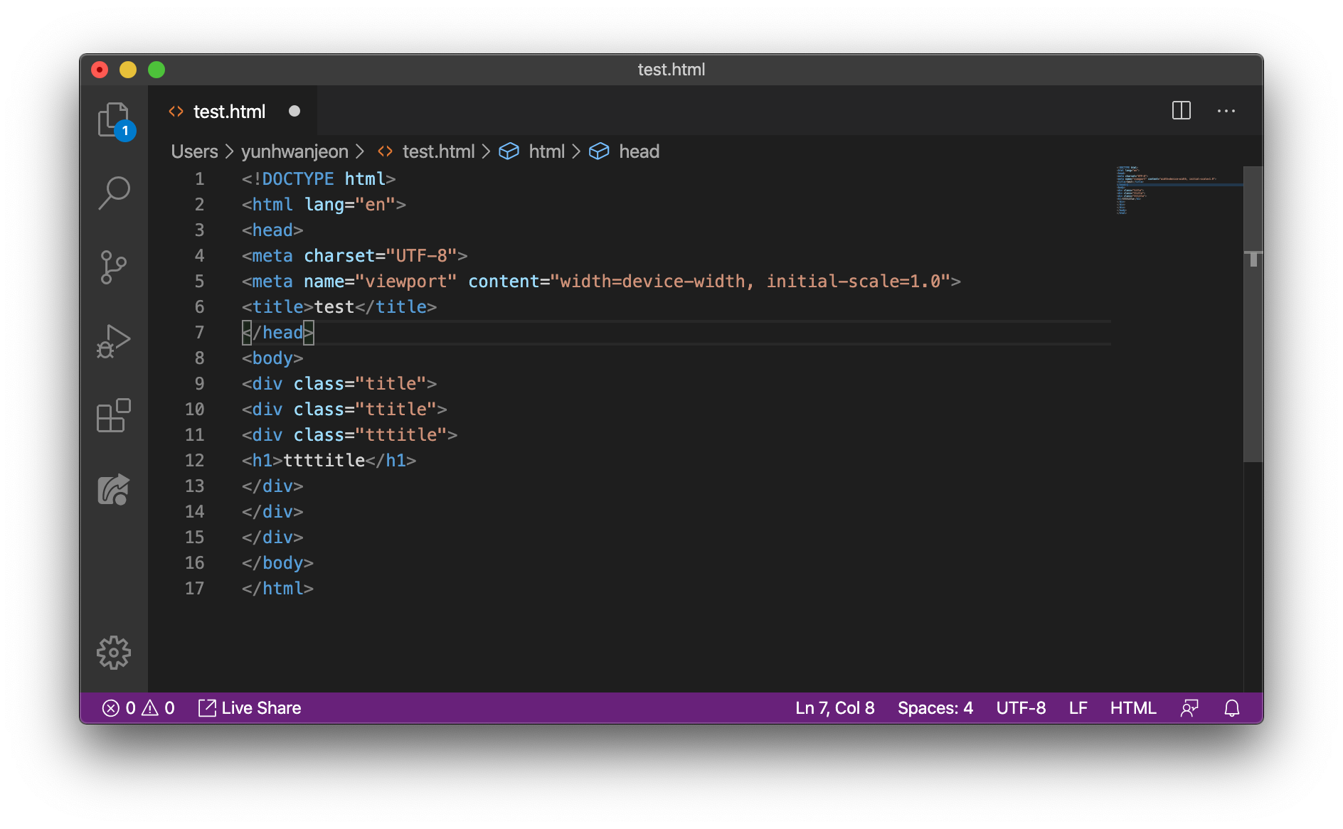  Visual Studio Code에서 자동으로 코드 정렬하기