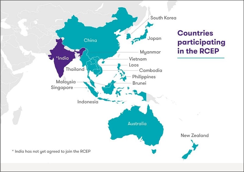 역내포괄적경제동반자협정(RCEP) 발효 동향 VIDEO: RCEP integrates economies of China, Japan, S. Korea closer