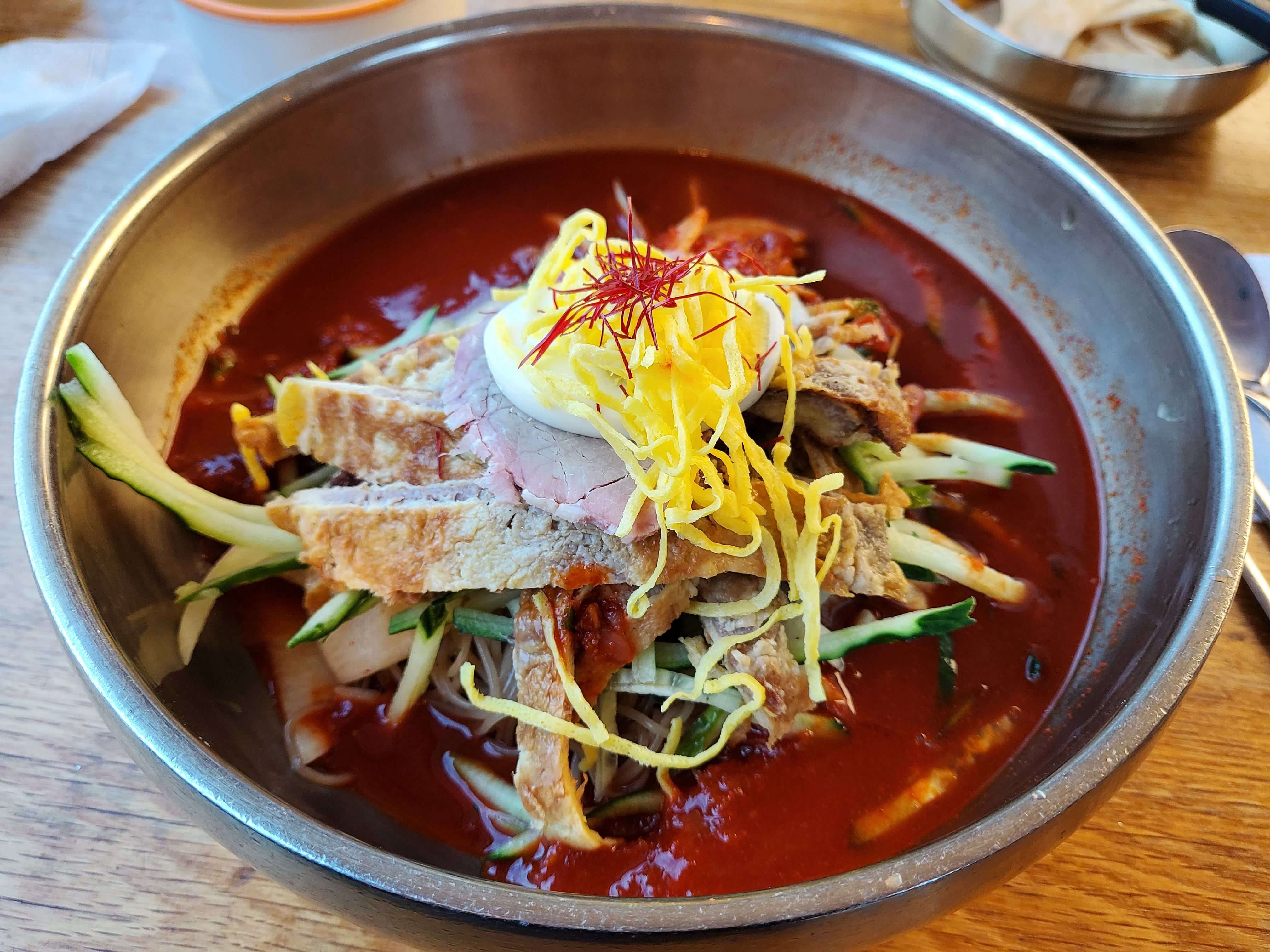 진주 비빔냉면