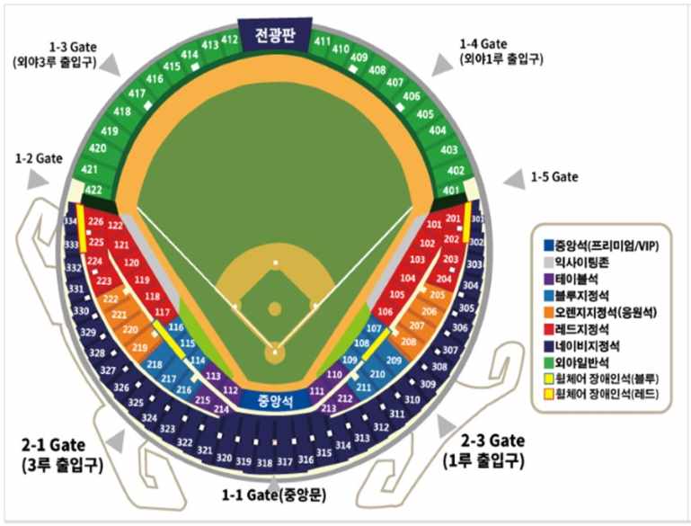 2024 두산베어스 좌석도, 티켓 가격, 주차 안내
