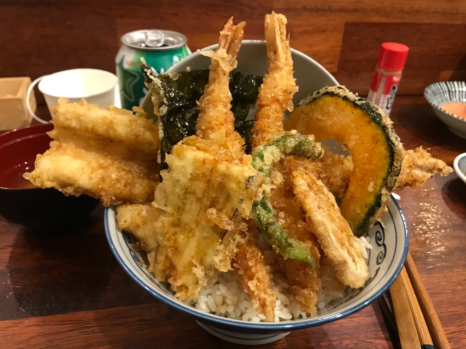  <송도 맛집>바삭한 튀김이 가득한 텐동집."사쿠텐"