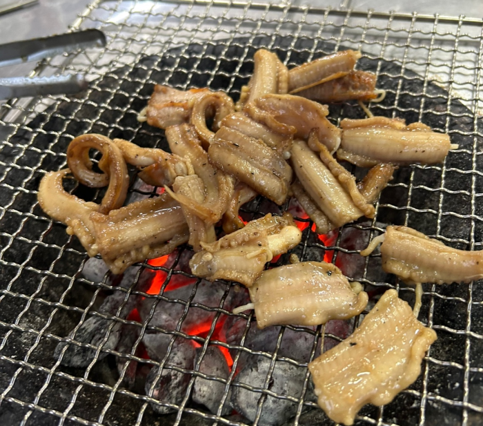 꼼장어 소금 사진