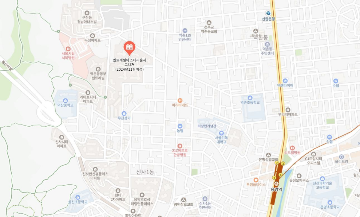 SH 45차 장기전세주택 센트레빌 아스테리움 시그니처 위치