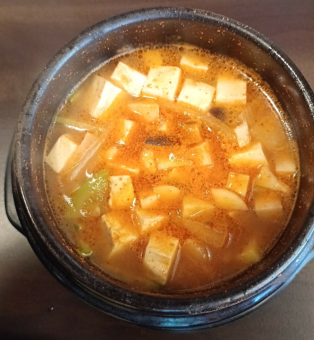 고기집 된장찌개