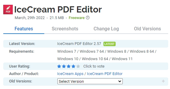 IceCream-PDF-Editor