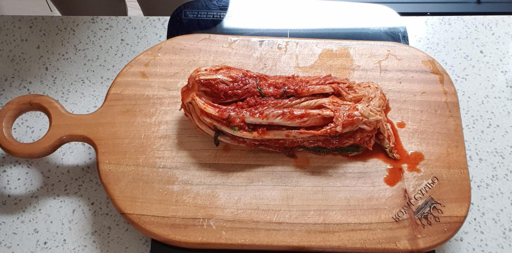  캄포나무 도마 1년 사용 후기