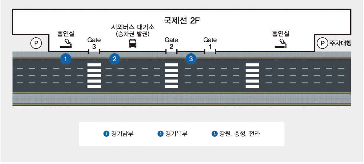 김포공항 국제선 2층 3번