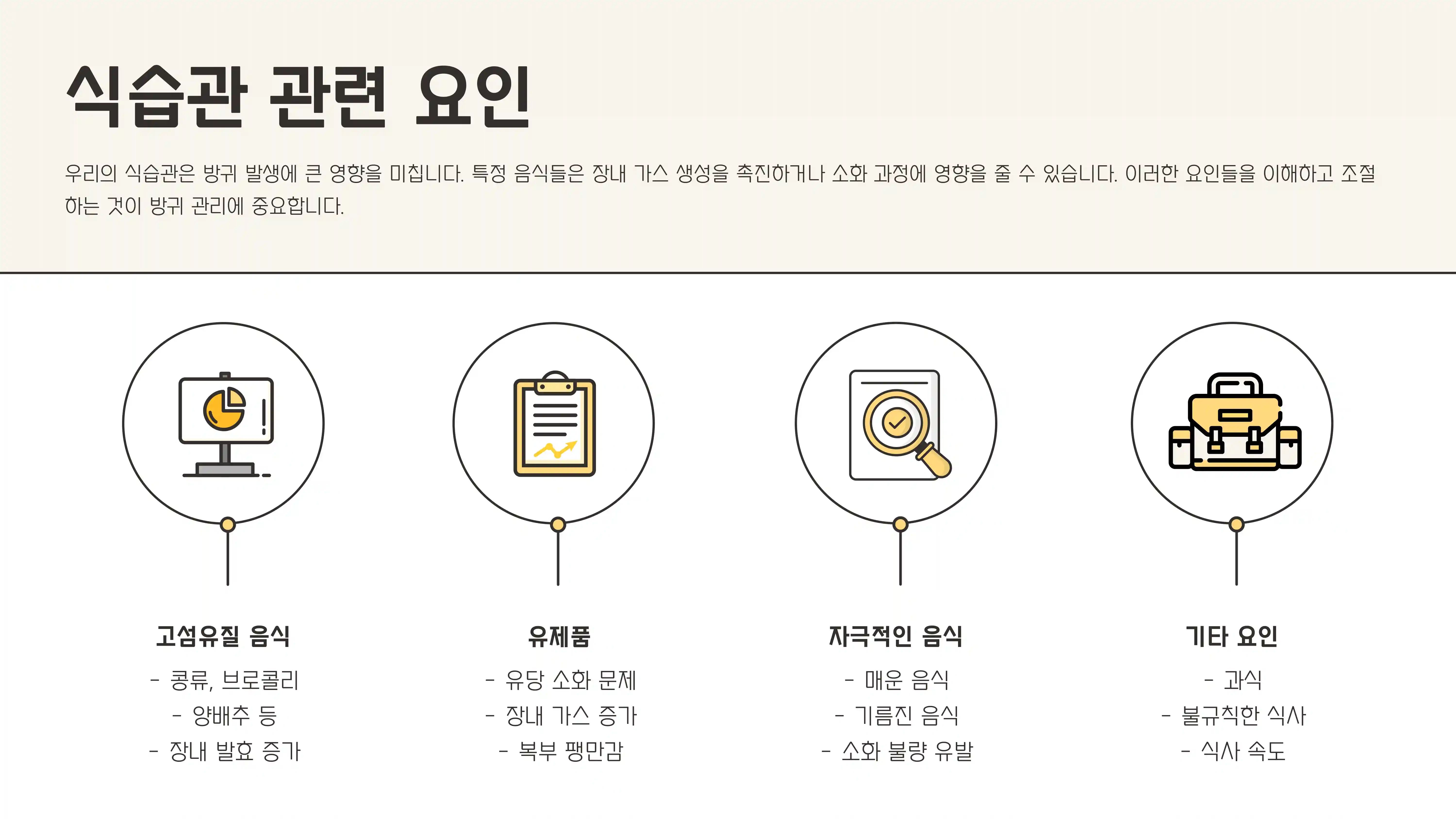 방귀가 많이 나오는 이유