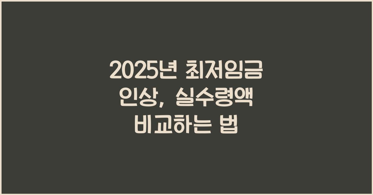 2025년 최저임금