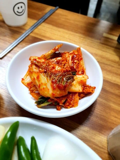 식당 밑반찬