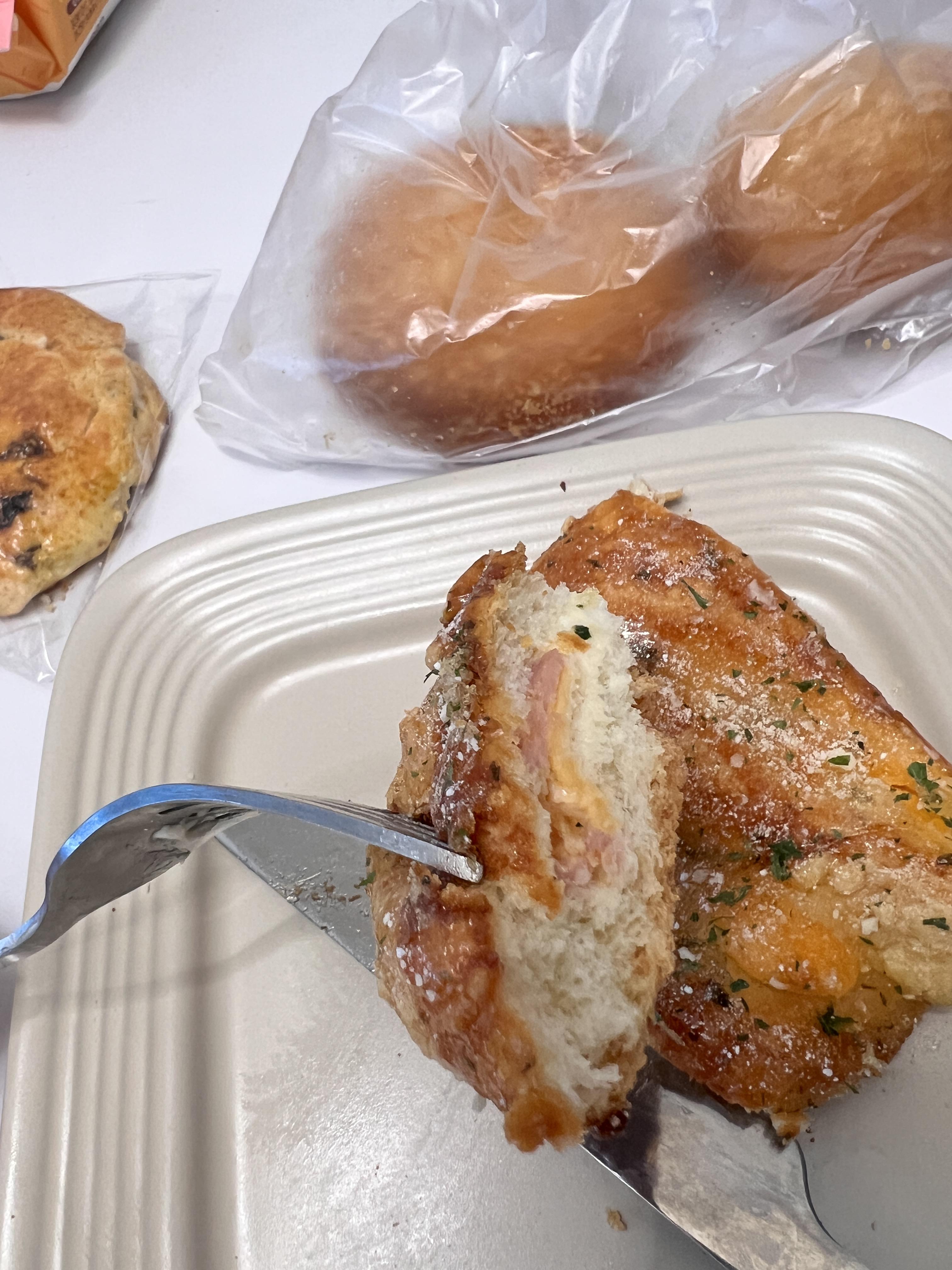 갈릭크림치즈빵