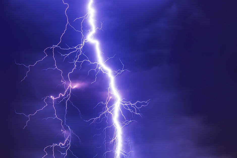 Lightning&#44; Thunderstorm&#44; Super cell image.