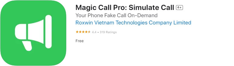 Magic Call Pro: Simulate Call