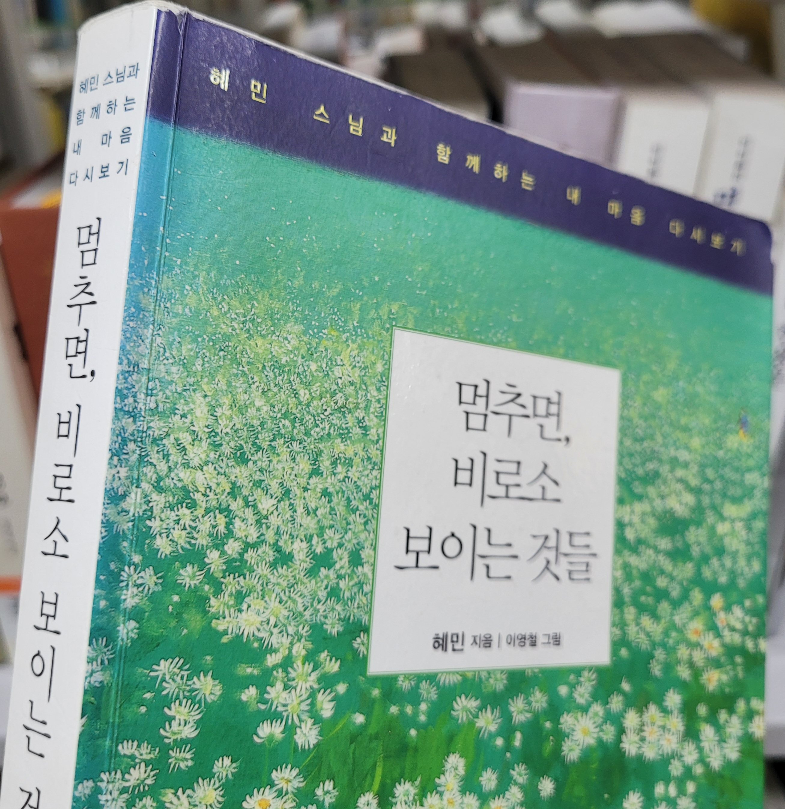  <멈추면 비로소 보이는 것들> 혜민 스님과 마음 둘러보기