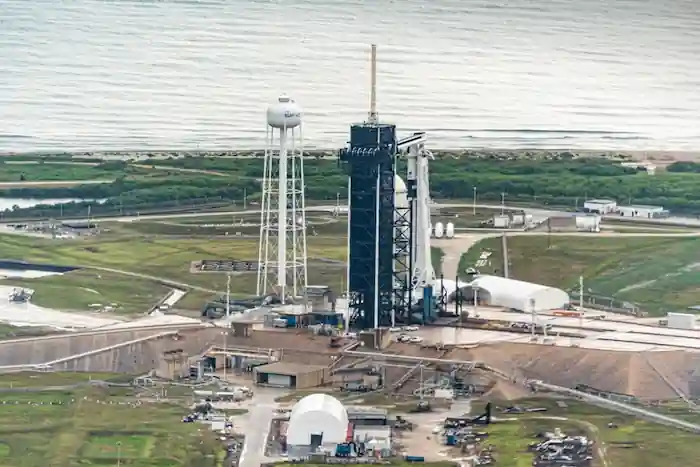Falcon Heavy가 곧 발사될 Kennedy Space Center Launch Complex 39A 모습 (출처: Wikipedia)