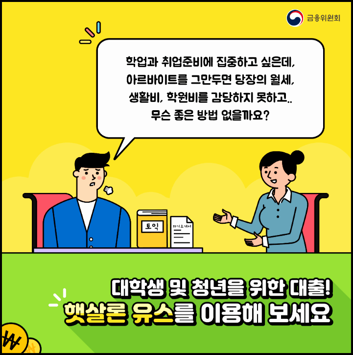  햇살론 유스 대출조건, 한도, 기간