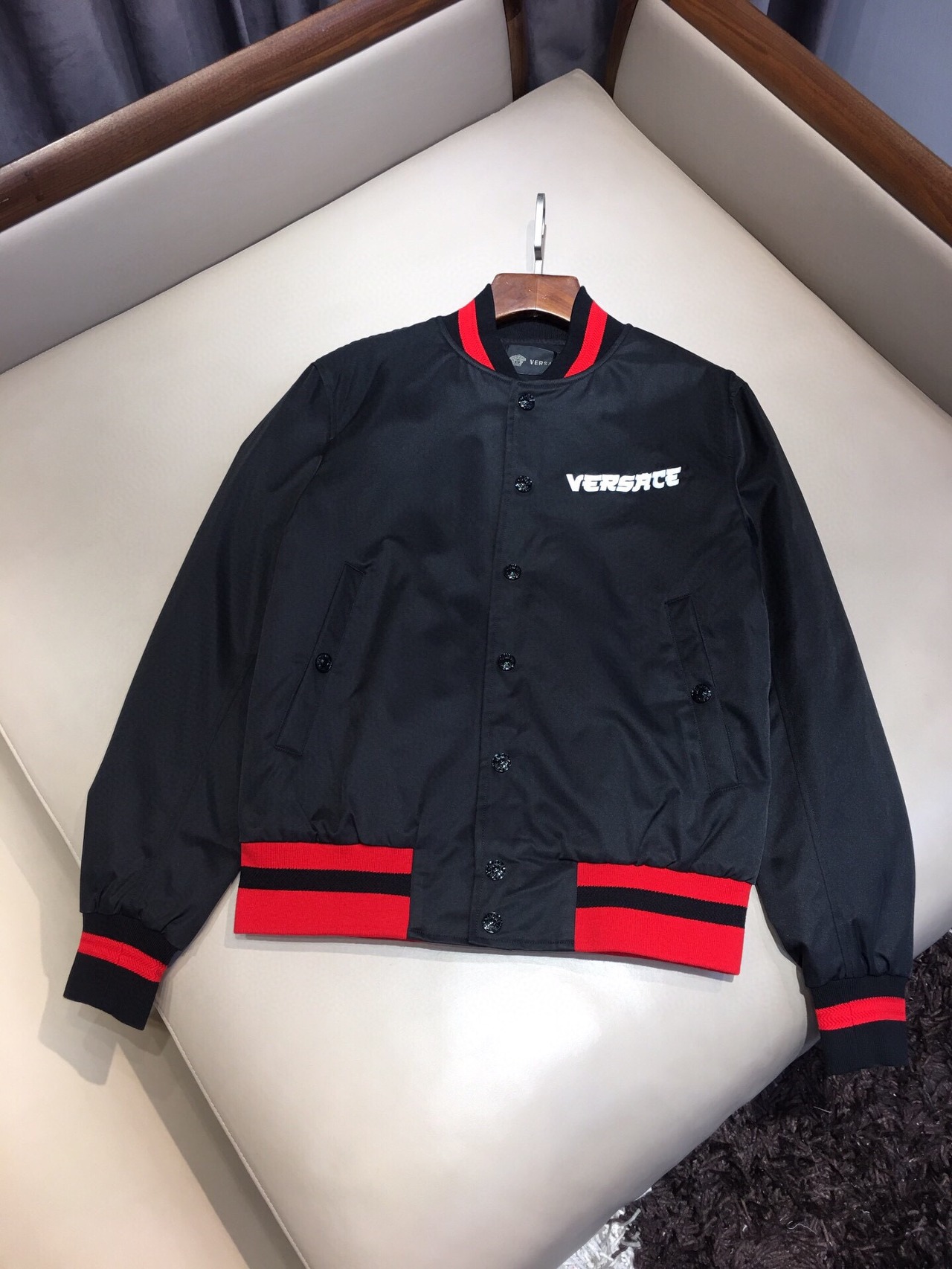  [VERSACE] 베르사체 로고 엠브로이더리 메두사 자켓