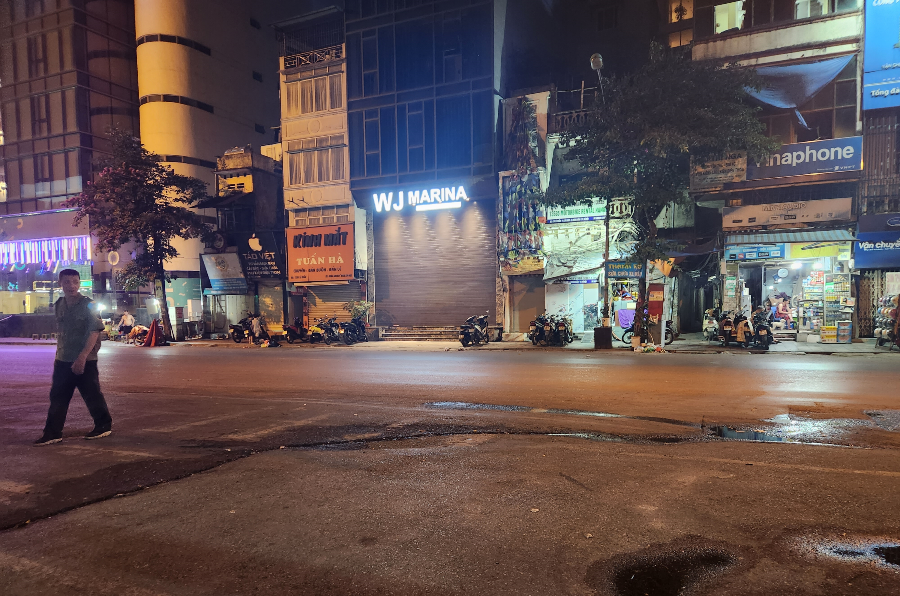 하노이 기차역 맞은편 풍경