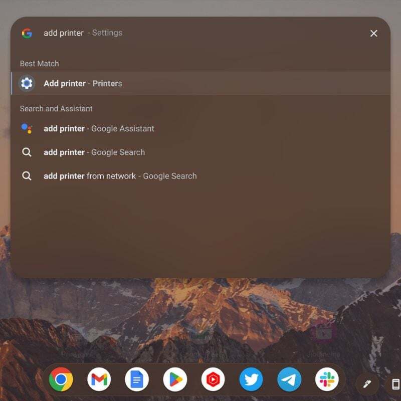 WiFi를 사용하여 Chromebook으로 무선 프린터 설정