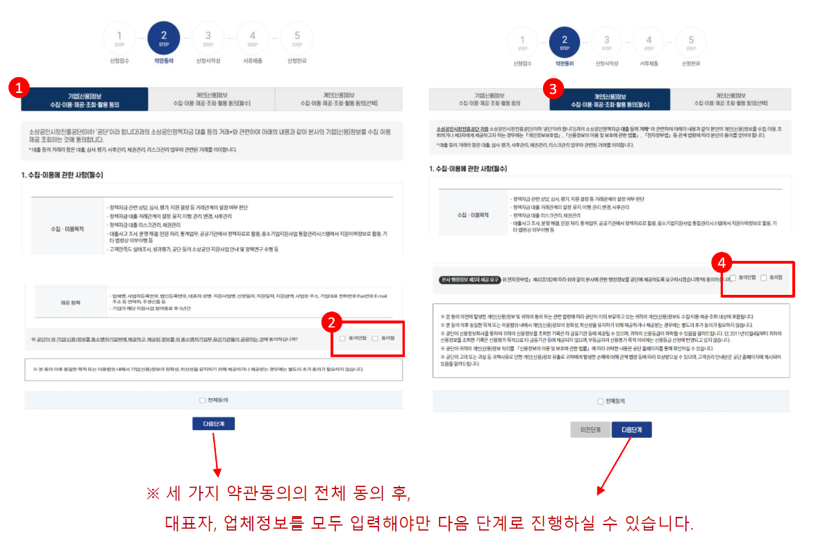 소상공인정책자금 직접대출 신청하기