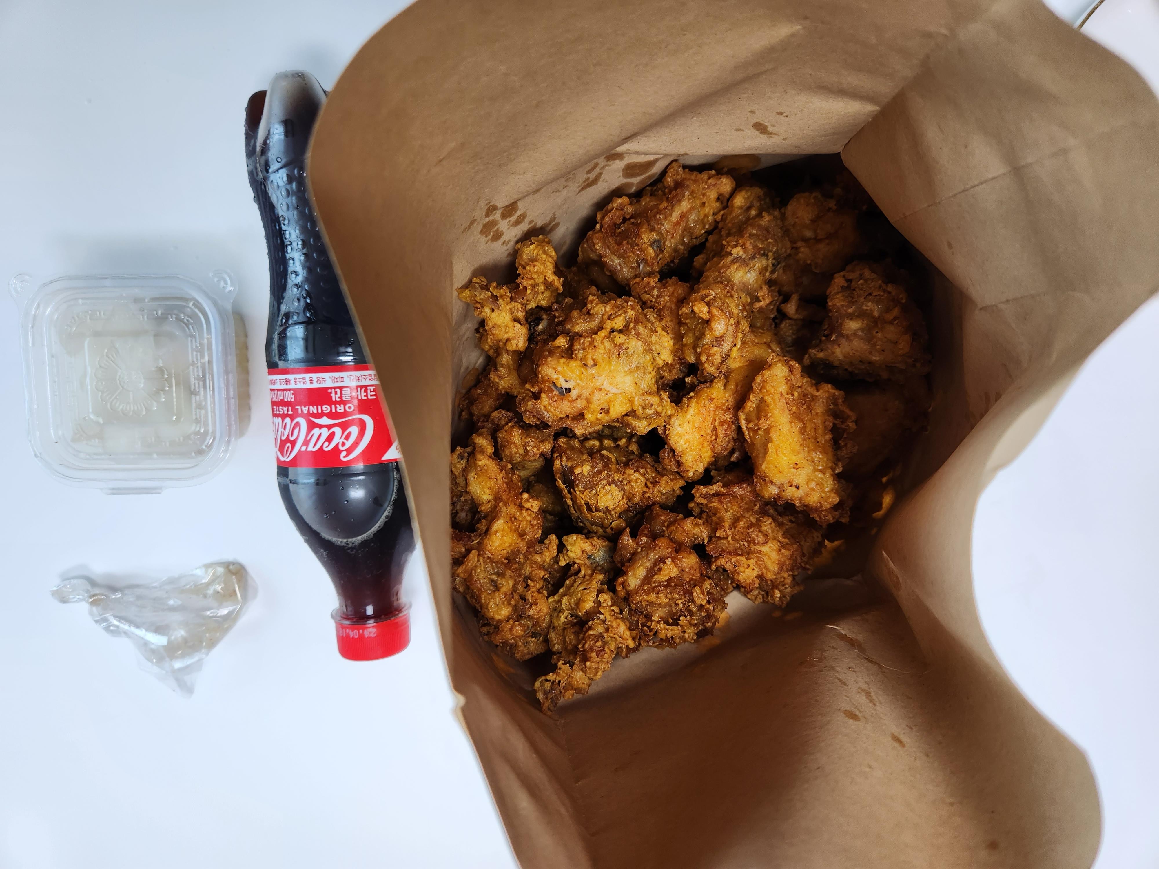  거인통닭 서면점 배달 후기