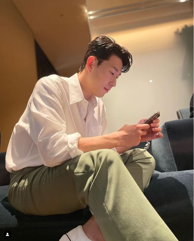 손흥민의 일상
