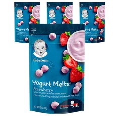  Gerber 요거트 멜츠 어린이 동결건조과일, 믹스 베리 (Mixed Berries), 후기확인 (299)