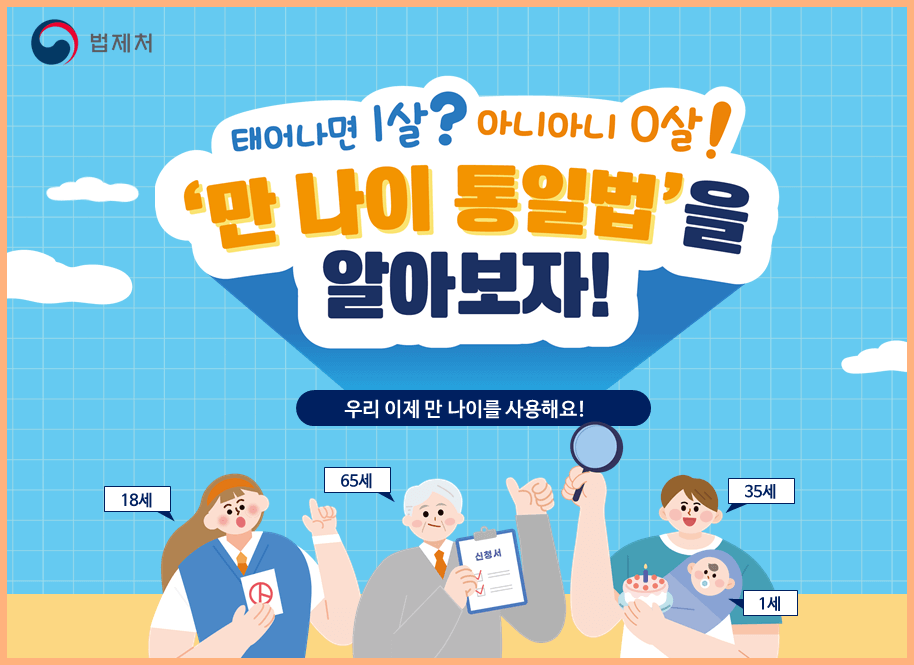  2023 만 나이 계산기 | 만 나이 시행 | 만 나이 계산 방법 | 만 나이 시행일 | 만 나이 통일