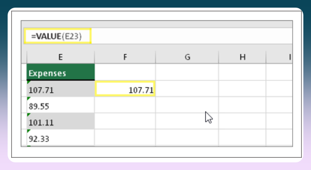 엑셀 문자를 숫자로 변환