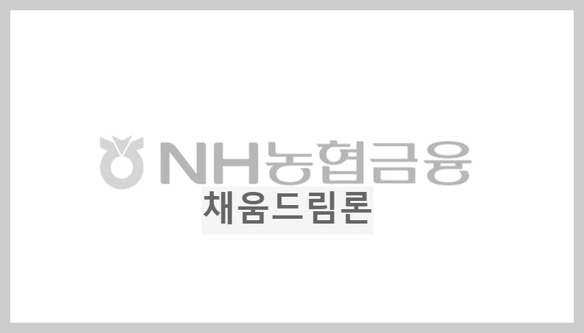  채움드림론 : 대출 정보 확인 및 대출 방법 알아보기