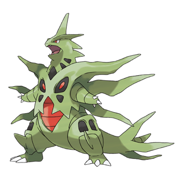  [포켓몬도감]  No. 248 메가마기라 Tyranitar #248 Mega Tyranitar
