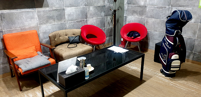 스크린골프장에서 진검승부를 - 5