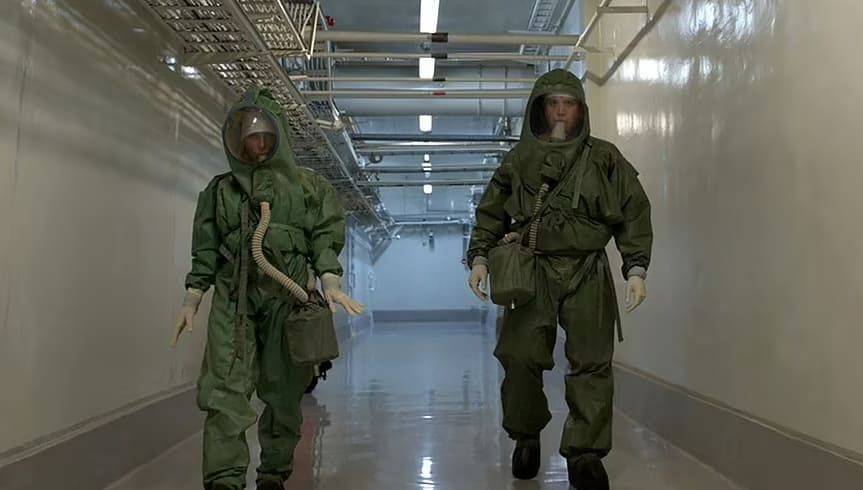 러시아의 소련 시대 가공할 생물무기 실험실 VIDEO: The Soviet-era Russian laboratory where Putin's 'bioweapon arsenal of smallpox, anthrax and Ebola is being kept'
