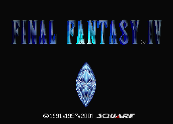  Square - 파이널 판타지 크로니클 파이널 판타지 4 북미판 Final Fantasy Chronicles Final Fantasy IV USA (플레이 스테이션 - PS - iso 다운로드)
