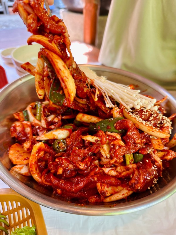 오리불고기