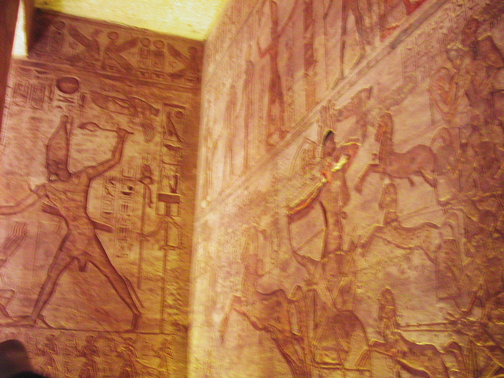 이집트-아부심벨-신전-내부벽화