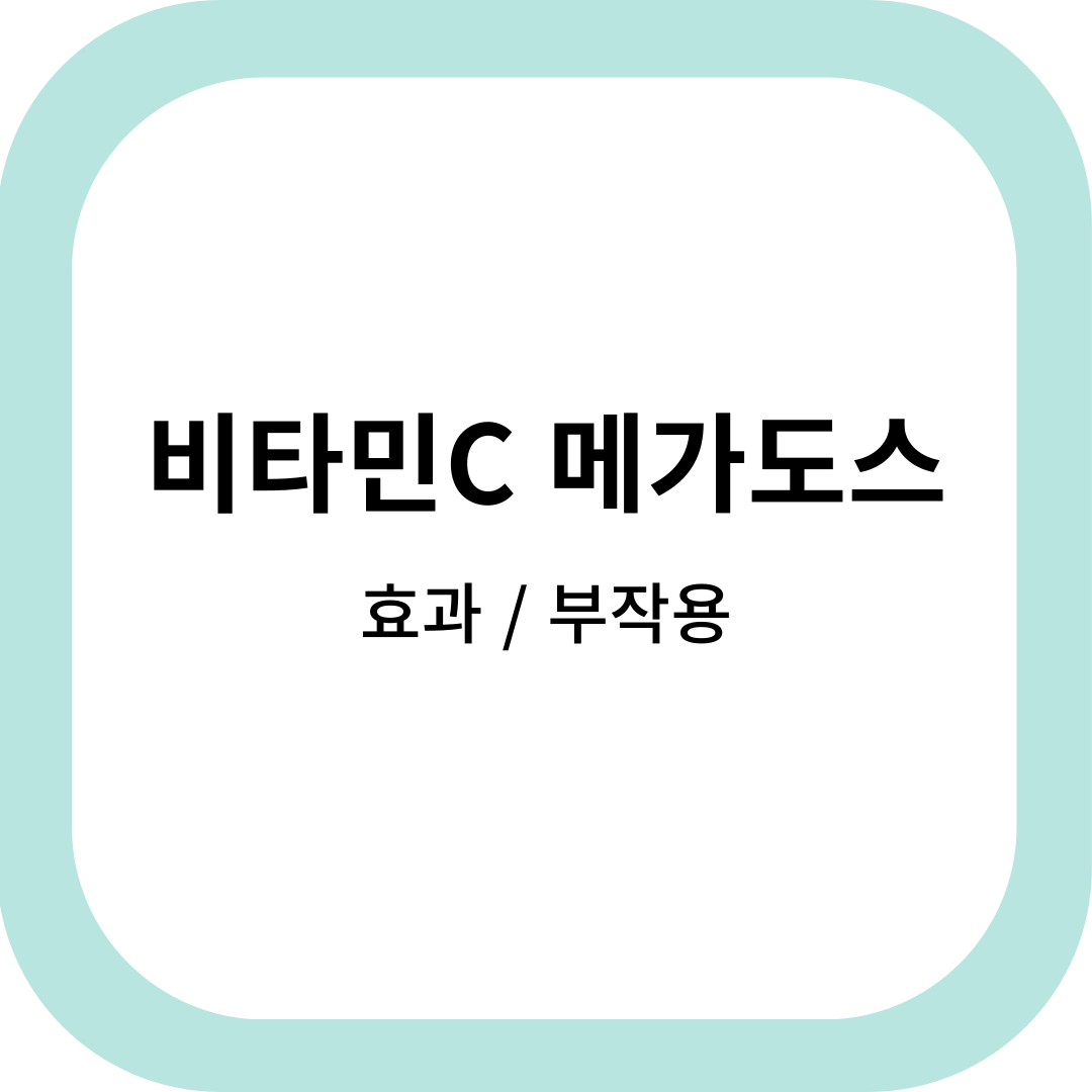 비타민C메가도스