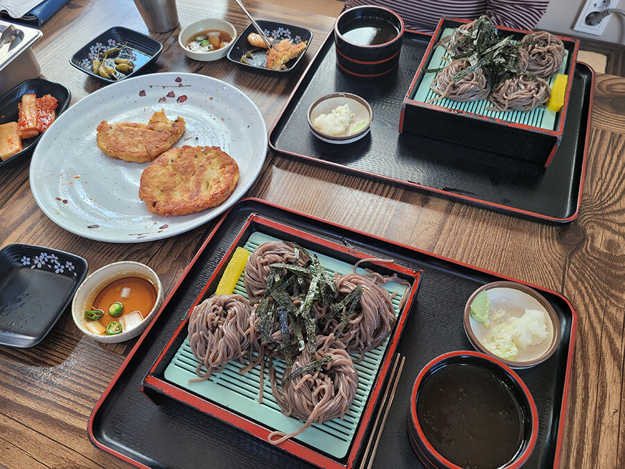  양산 통도사 맛집, 금호정 모밀소바와 녹두빈대떡 유명맛집