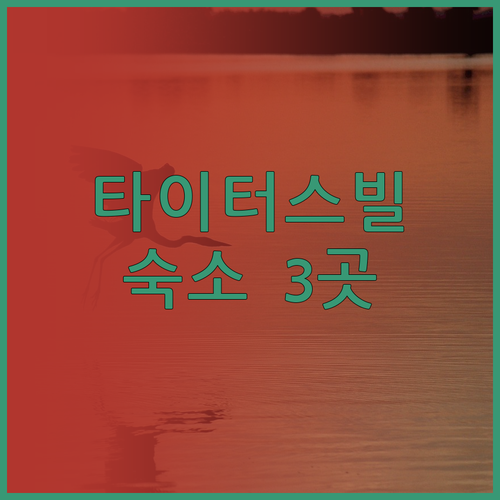 타이터스빌 여행, 어디서 묵을까? 특